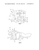 Assemblies for Selectable Mounting of Power Input Cables and Related     Systems and Methods diagram and image