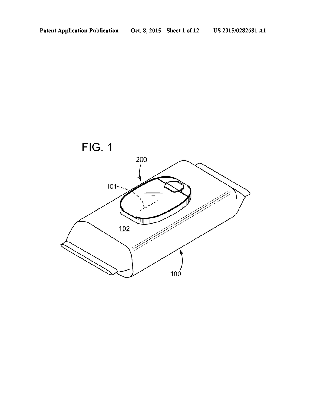 RECLOSABLE LID ASSEMBLY FOR COVERING DISPENSING OPENING OF FLEXIBLE     PACKAGING FOR WET WIPES - diagram, schematic, and image 02