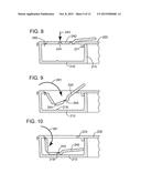 RECLOSABLE LID ASSEMBLY FOR COVERING DISPENSING OPENING OF FLEXIBLE     PACKAGING FOR WET WIPES diagram and image