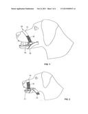 APPARATUS FOR HOLDING OPEN THE MOUTH OF AN ANIMAL WITH ITS JAWS IN A FIXED     RELATIONSHIP FOR PERFORMING A MEDICAL OR DENTAL PROCEDURE diagram and image