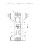 Absorbent Articles Having Zones diagram and image