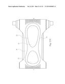 Absorbent Articles Having Zones diagram and image