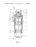 INHALATION TRAINING DEVICE AND SYSTEM FOR PRACTICING OF AN INHALATION     PROCESS OF A PATIENT diagram and image