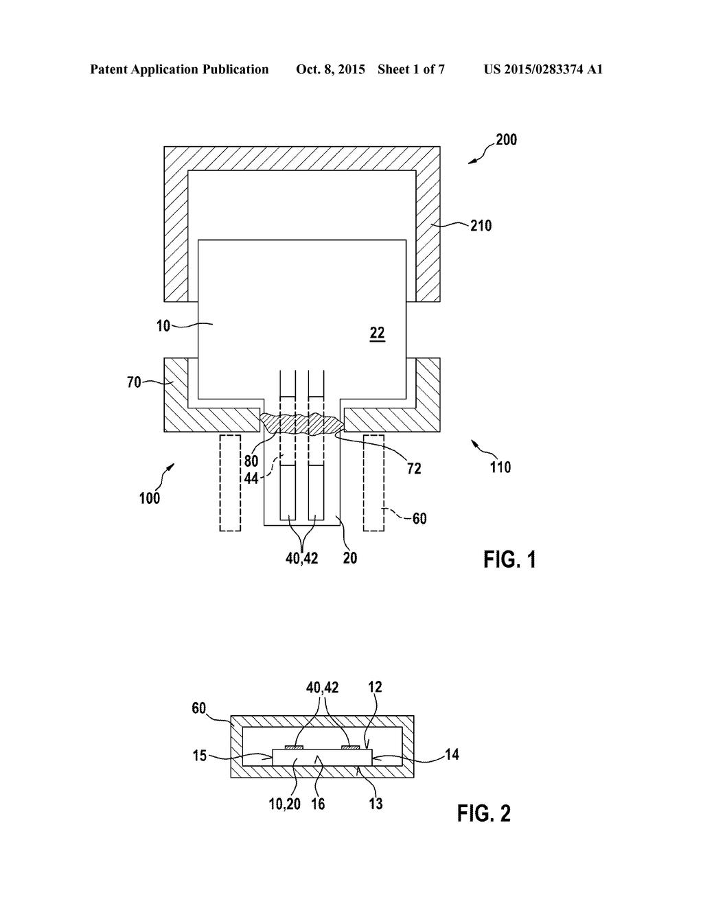 Electric Feedthrough For Electromedical Implants, Electric Contact Element     Comprising Such A Feedthrough, And Electromedical Implant - diagram, schematic, and image 02