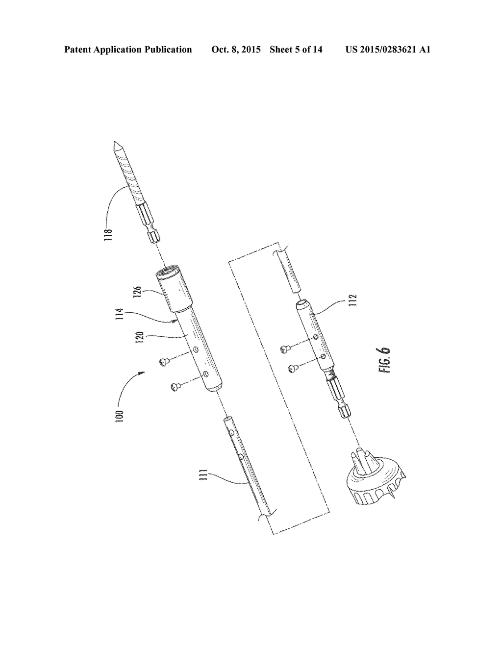 FLEXIBLE AND EXTENDIBLE DRILL BIT ASSEMBLY - diagram, schematic, and image 06