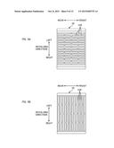 SEPARATING DEVICE AND SEPARATING METHOD OF MATERIAL OF ABSORBENT ARTICLE diagram and image