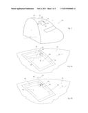 AIRCRAFT INCLUDING A SUPPORT DEPLOYABLE OUTSIDE THE FUSELAGE diagram and image