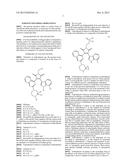 SUBSTITUTED INDOLE DERIVATIVES diagram and image