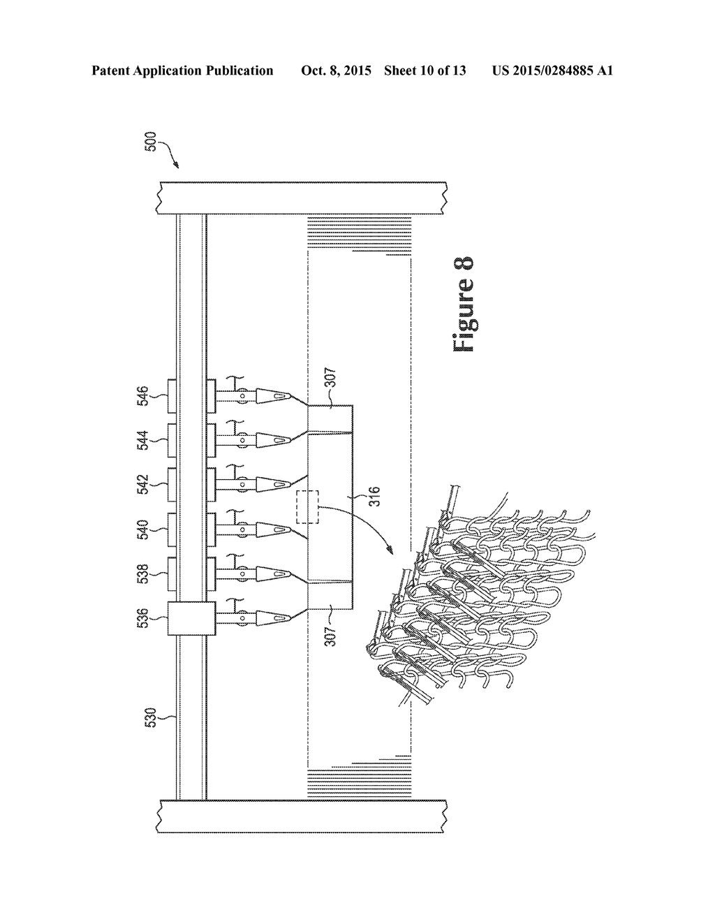 Method of Forming a Unitary Knit Article Using Flat-Knit Construction - diagram, schematic, and image 11