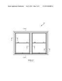 WEATHER SEAL SYSTEM FOR DOUBLE HUNG WINDOWS diagram and image