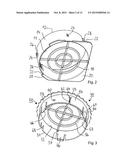 FASTENING DEVICE FOR FASTENING A VENTILATION ARRAY TO A SEAT diagram and image