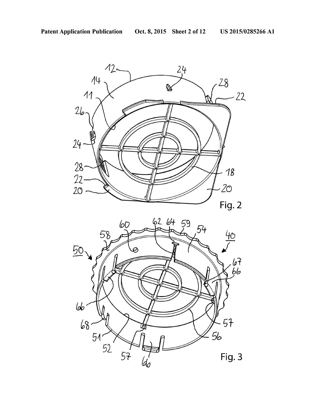 FASTENING DEVICE FOR FASTENING A VENTILATION ARRAY TO A SEAT - diagram, schematic, and image 03