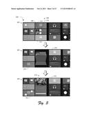 Expandable Application Representation, Activity Levels, and Desktop     Representation diagram and image