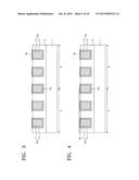 SEMICONDUCTOR DEVICES HAVING STAGGERED AIR GAPS diagram and image