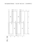 SEMICONDUCTOR DEVICES HAVING STAGGERED AIR GAPS diagram and image