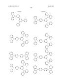 AROMATIC AMINE DERIVATIVE, ORGANIC ELECTROLUMINESCENT ELEMENT AND     ELECTRONIC DEVICE diagram and image