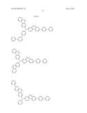 AROMATIC AMINE DERIVATIVE, ORGANIC ELECTROLUMINESCENT ELEMENT AND     ELECTRONIC DEVICE diagram and image