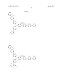 AROMATIC AMINE DERIVATIVE, ORGANIC ELECTROLUMINESCENT ELEMENT AND     ELECTRONIC DEVICE diagram and image