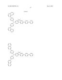 AROMATIC AMINE DERIVATIVE, ORGANIC ELECTROLUMINESCENT ELEMENT AND     ELECTRONIC DEVICE diagram and image