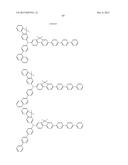 AROMATIC AMINE DERIVATIVE, ORGANIC ELECTROLUMINESCENT ELEMENT AND     ELECTRONIC DEVICE diagram and image