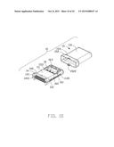 PLUG CONNECTOR ASSEMBLY HAVING IMPROVED ANTI-EMI PERFORMANCE diagram and image