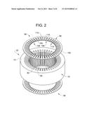 CONDUCTOR RETENTION MEMBER FOR A STATOR ASSEMBLY diagram and image