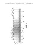 CONNECTION NETWORK FOR NEMS, HAVING AN IMPROVED ARRANGEMENT diagram and image