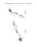 TOOTHBRUSH WITH CURVED NECK diagram and image