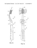 TOOTHBRUSH WITH CURVED NECK diagram and image