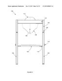 UPRIGHT CHILD HIGH CHAIR diagram and image