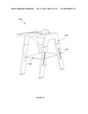 UPRIGHT CHILD HIGH CHAIR diagram and image