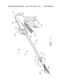 SURGICAL STAPLING DEVICE WITH LOCKOUT SYSTEM FOR PREVENTING ACTUATION IN     THE ABSENCE OF AN INSTALLED STAPLE CARTRIDGE diagram and image