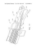 SURGICAL STAPLING DEVICE WITH LOCKOUT SYSTEM FOR PREVENTING ACTUATION IN     THE ABSENCE OF AN INSTALLED STAPLE CARTRIDGE diagram and image