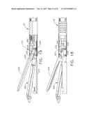 SURGICAL STAPLING DEVICE WITH LOCKOUT SYSTEM FOR PREVENTING ACTUATION IN     THE ABSENCE OF AN INSTALLED STAPLE CARTRIDGE diagram and image