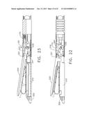 SURGICAL STAPLING DEVICE WITH LOCKOUT SYSTEM FOR PREVENTING ACTUATION IN     THE ABSENCE OF AN INSTALLED STAPLE CARTRIDGE diagram and image