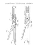 SURGICAL STAPLING DEVICE WITH LOCKOUT SYSTEM FOR PREVENTING ACTUATION IN     THE ABSENCE OF AN INSTALLED STAPLE CARTRIDGE diagram and image