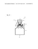 DRUG CONTAINER STORAGE DEVICE, DRUG CONTAINER STORAGE SYSTEM, AND METHOD     FOR SUCKING DRUG diagram and image