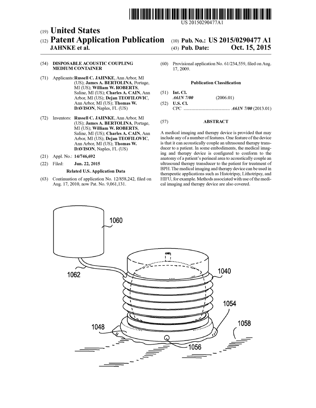 DISPOSABLE ACOUSTIC COUPLING MEDIUM CONTAINER - diagram, schematic, and image 01