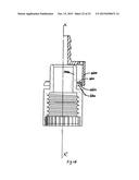 LOTION APPLICATION MACHINE AND REPLACEABLE CARTRIDGE USED WITH THE MACHINE diagram and image