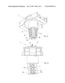 TEMPLATE FOR CENTERING ROLLERS AT THE FOOT OF AN INGOT MOLD diagram and image