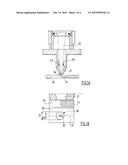 LASER NOZZLE HAVING AN EXTERNAL MOBILE ELEMENT diagram and image