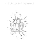 LASER NOZZLE HAVING AN EXTERNAL MOBILE ELEMENT diagram and image