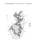 FOOTWEAR UPPER COMPONENTS HAVING CONTOURED FOAM REGIONS AND METHODS OF     FORMING SUCH COMPONENTS diagram and image