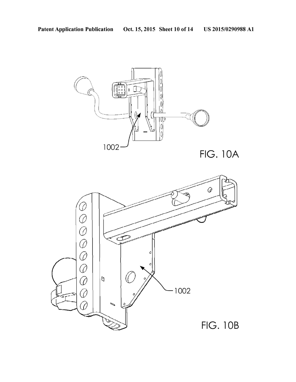 Tow Hitch with Brake Sensor System and Method of Use - diagram, schematic, and image 11