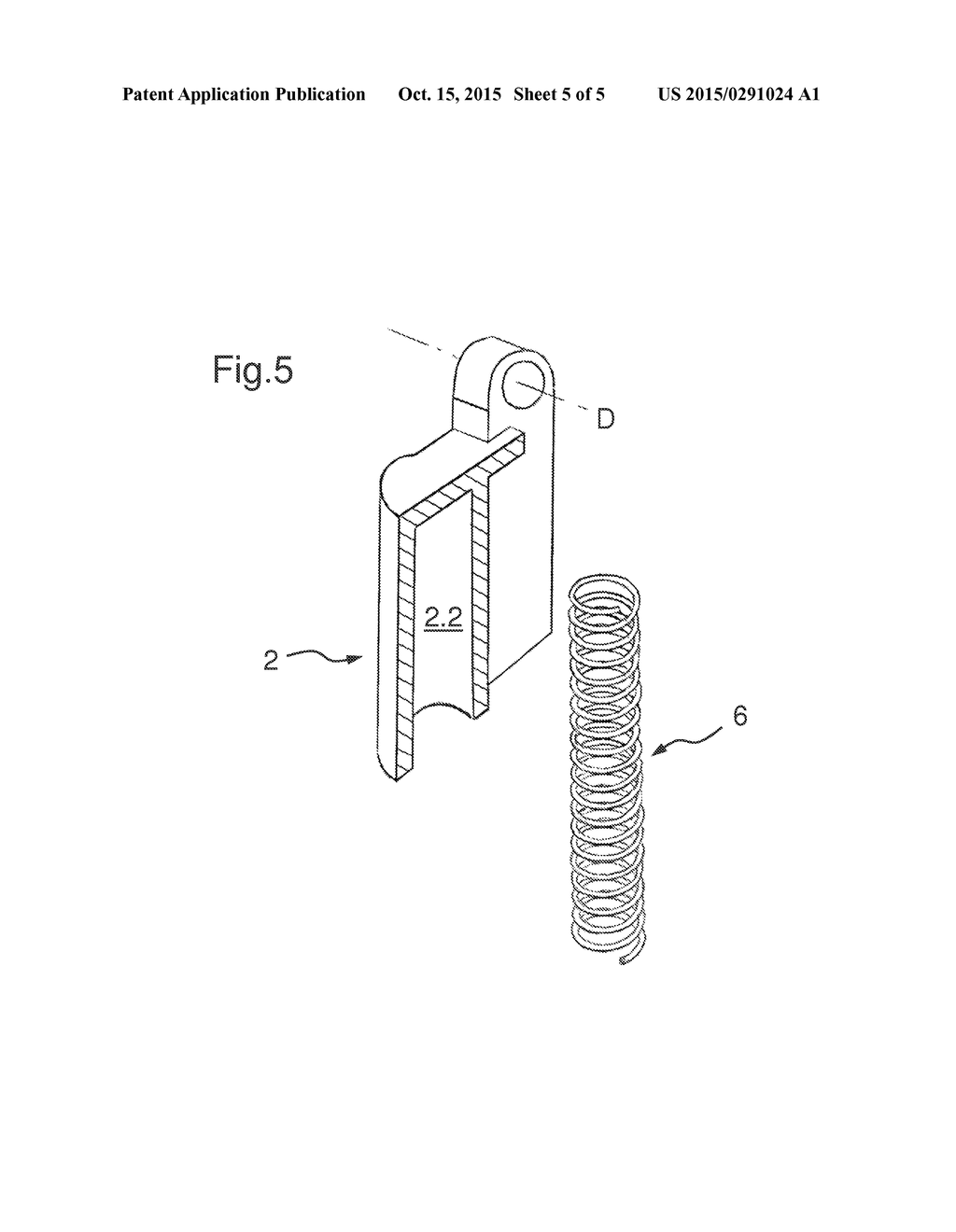 FLAP ARRANGEMENT FOR A MOTOR VEHICLE - diagram, schematic, and image 06