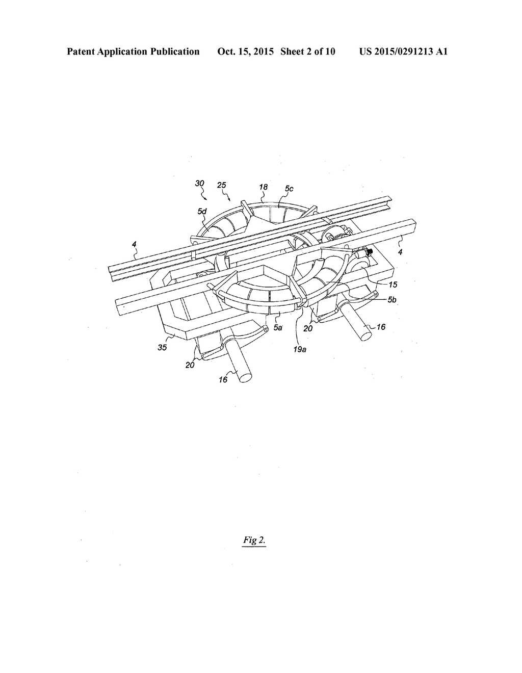 SELF-STEERING BOGIE FOR A ROAD VEHICLE - diagram, schematic, and image 03