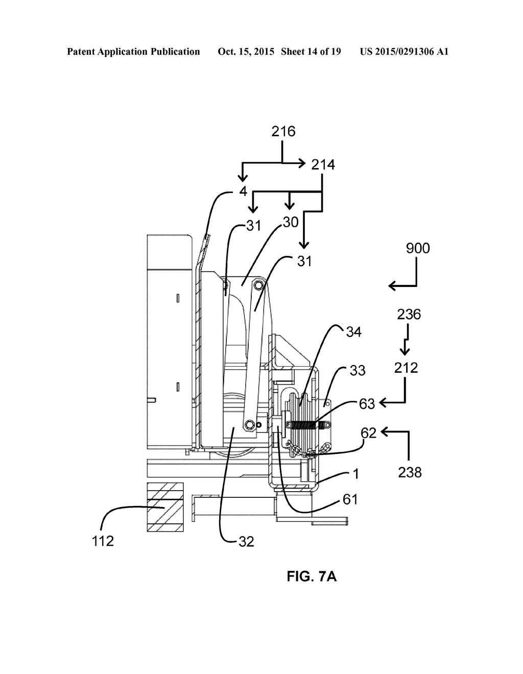 APPARATUS INCLUDING CLAMP ASSEMBLY AND PALLET-RECEIVING ASSEMBLY - diagram, schematic, and image 15