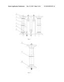 SPECIFIC ELEVATOR ANTI-FALL BUFFER BASED ON FLEXIBLE GUIDANCE diagram and image