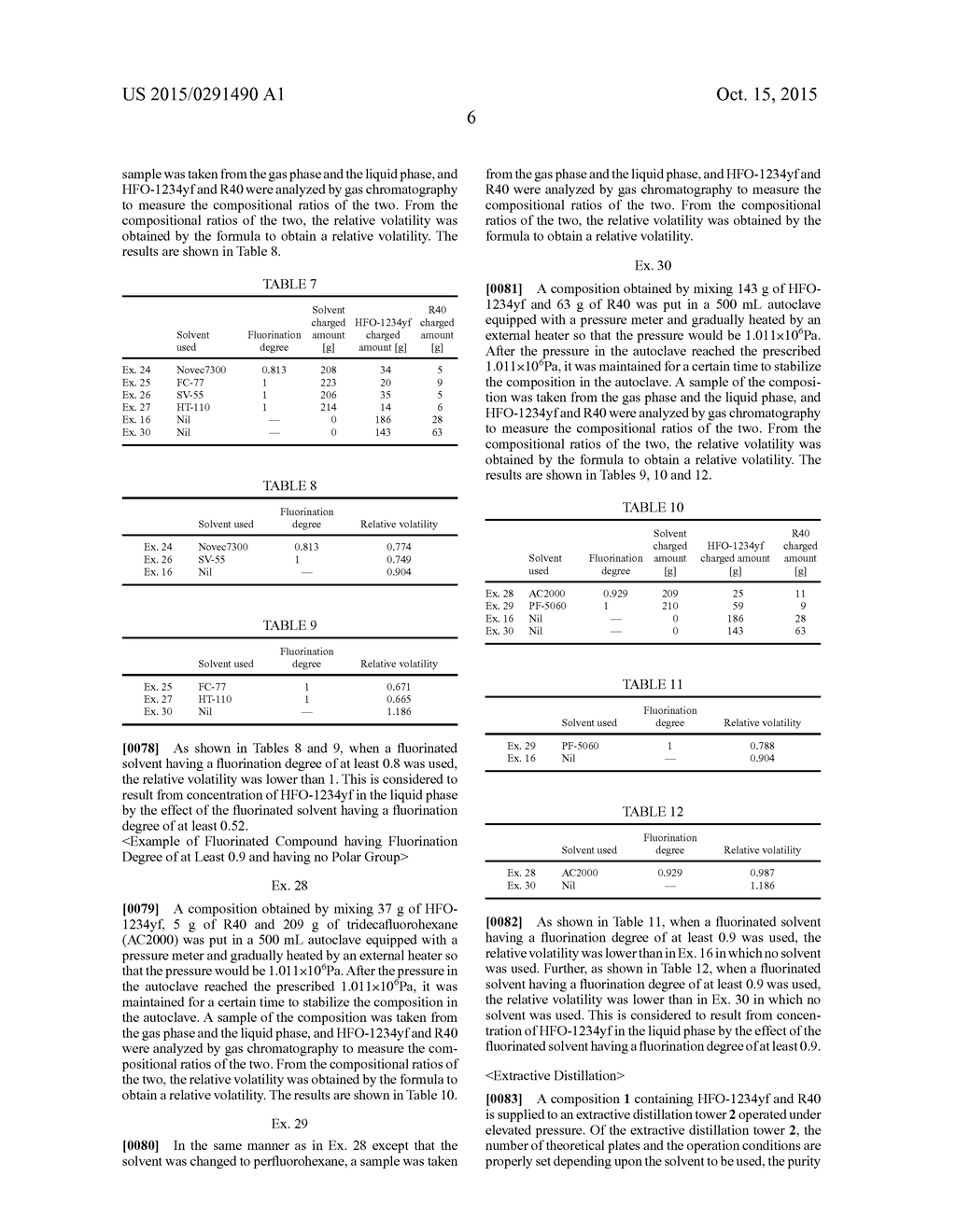 METHOD FOR PURIFYING TETRAFLUOROPROPENE - diagram, schematic, and image 08