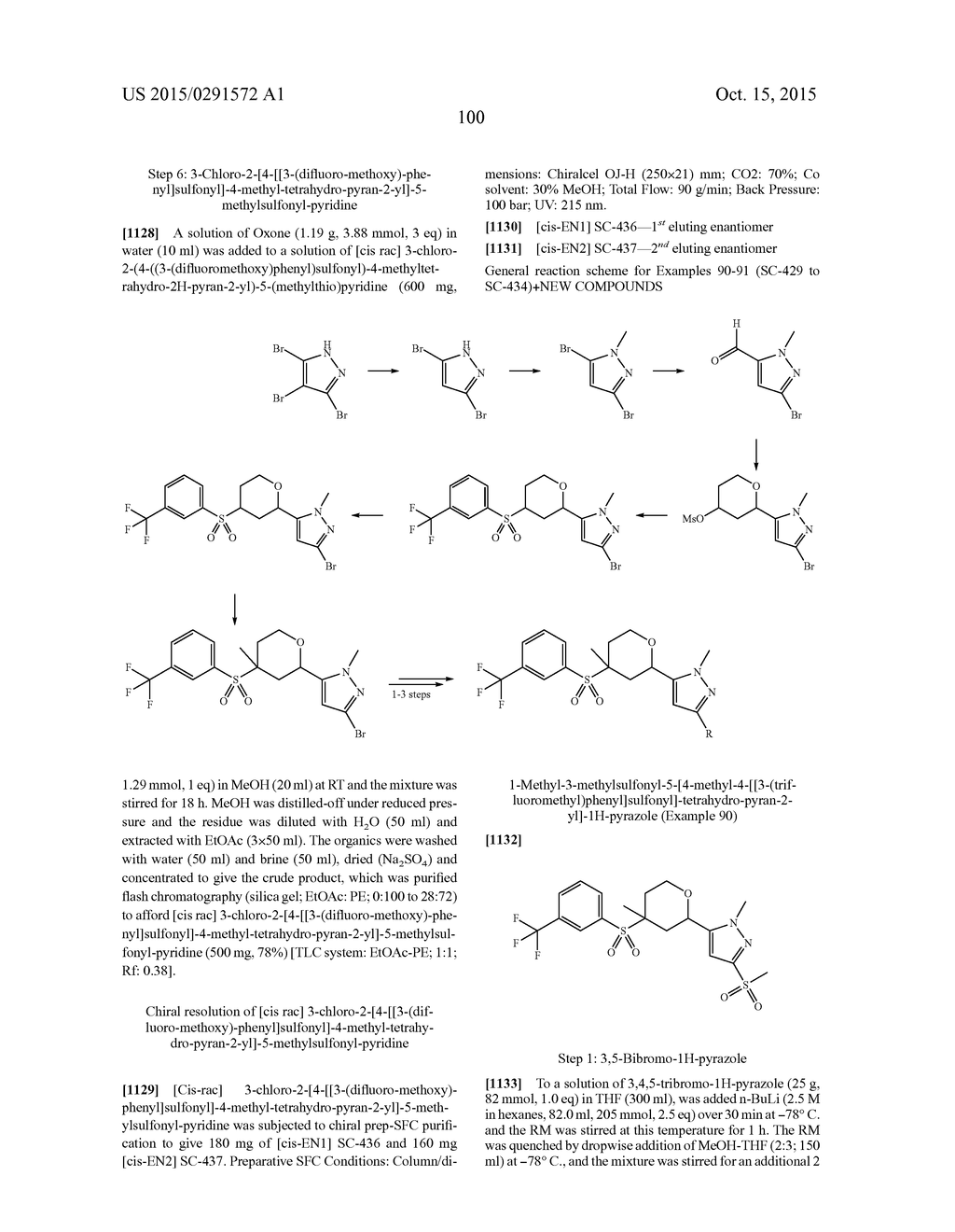 HETEROARYL SUBSTITUTED HETEROCYCLYL SULFONES - diagram, schematic, and image 101